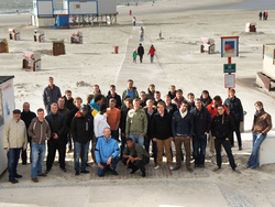 Studierende auf Borkum