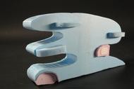 Das Modell des mobilen und zugleich intelligenten B&uuml;cherregals  ?Red-Light-Bookshelf?.