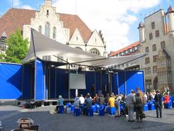 Die HAWK-B&uuml;hne beim Stadtcampus 2008